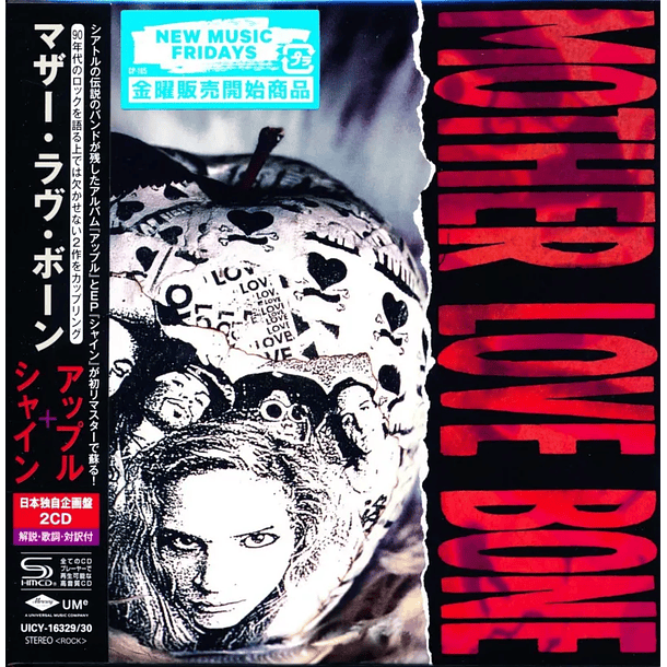 Mother Love Bone – Apple + Shine - SHM CD - 2 CDs - Mini LP - Nuevo Y Sellado 