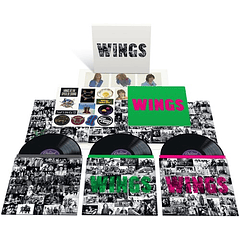 Wings – Wings - Box Set - Cofre - 3 LPs Vinilo - Hecho En Alemania - Nuevo Y Sellado