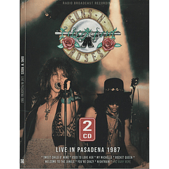 Guns N' Roses – Live In Pasadena 1987 - 2 CDs - Bootleg (Silver) - Nuevo Y Sellado