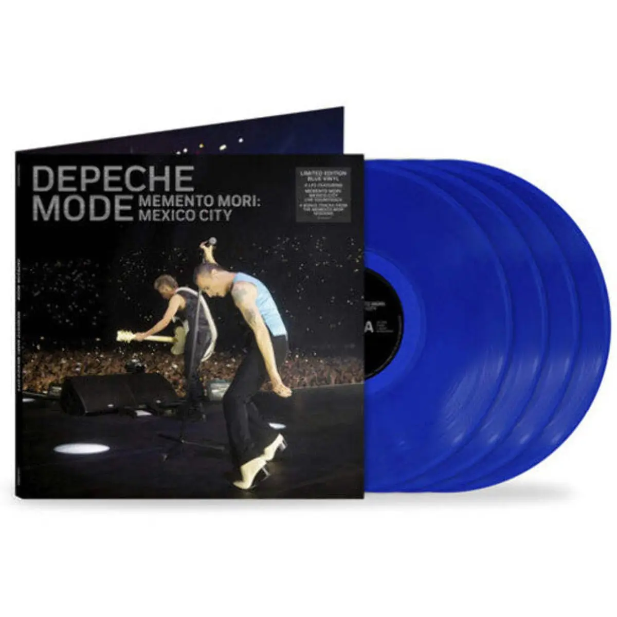 Depeche Mode – Memento Mori: Mexico City - 4 LPs - Blue (Azu