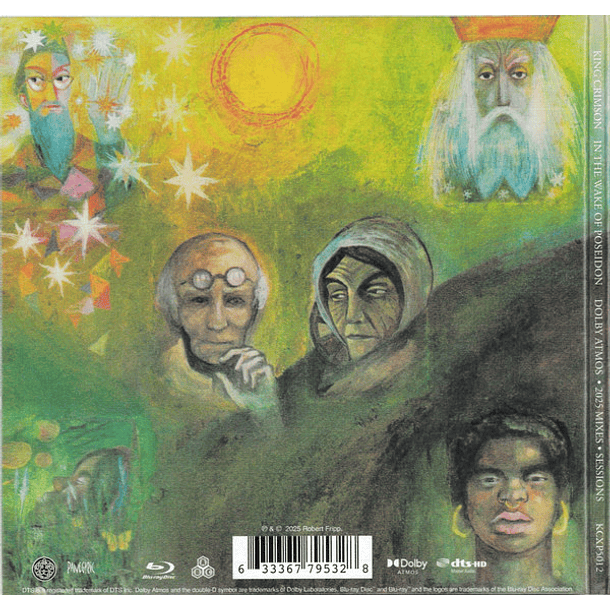 King Crimson – In The Wake Of Poseidon - CD + Blu Ray Audio - Digipack - Gatefold - Hecho En Europa - Nuevo Y Sellado 2