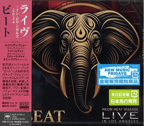 Beat – Neon Heat Disease Live In Los Angeles - Blu Spec CD - 2 CDs - Hecho En Japón - Nuevo Y Sellado