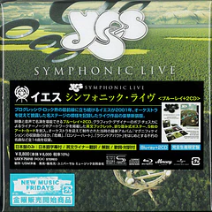 Yes – Symphonic Live - SHM CD - 2 CDs + Blu Ray - Set - Remasterizado - Special Edition - Hecho En Japón - Nuevo Y Sellado