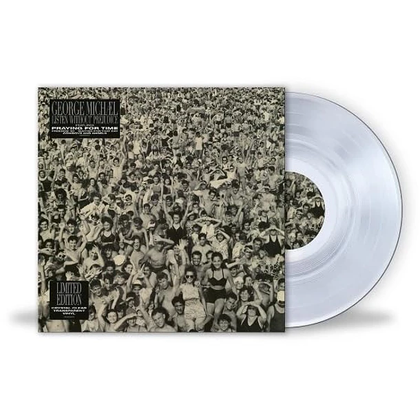 George Michael – Listen Without Prejudice Vol. 1 - LP Vinilo - Clear (Transparente) - Hecho En Europa - NuevoY Sellado 