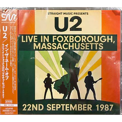 U2 – Live In Foxborough, Massachusetts - 2 CDs - Bootleg (Silver) - Nuevo Y Sellado