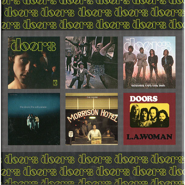 The Doors – The Doors: 1967-1971 Immersed - Box Set - 6 Blu Ray Audio - Remasterizado - Dolby Atmos -  2