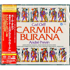 Carl Orff - André Previn, London Symphony Orchestra, London Symphony Chorus – Carmina Burana - SACD Super Audio CD - Hecho En Japón - Nuevo Y Sellado