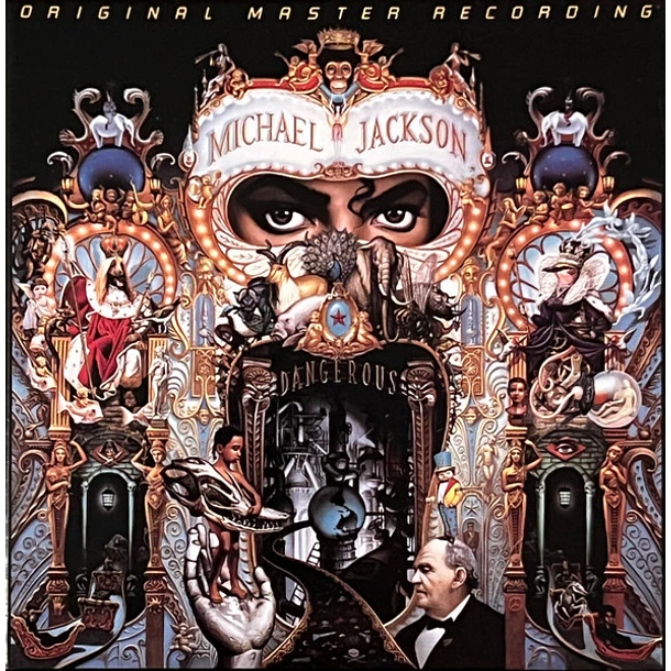 Michael Jackson – Dangerous - SACD Super Audio CD - Mobile Fidelity -  Híbrido - Digipack - Remasterizado -  Disco Hecho En Alemania y Empacado En U.S.A. - Nuevo Y Sellado 