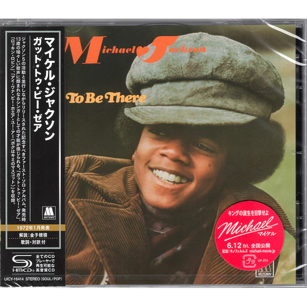 Michael Jackson – Got To Be There - SHM CD - CD Remasterizado - Hecho En Japón - Nuevo Y Sellado 