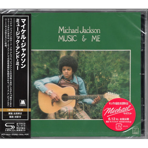 Michael Jackson – Music & Me - SHM CD -  CD - Remasterizado - Hecho En Japón - Nuevo Y Sellado 