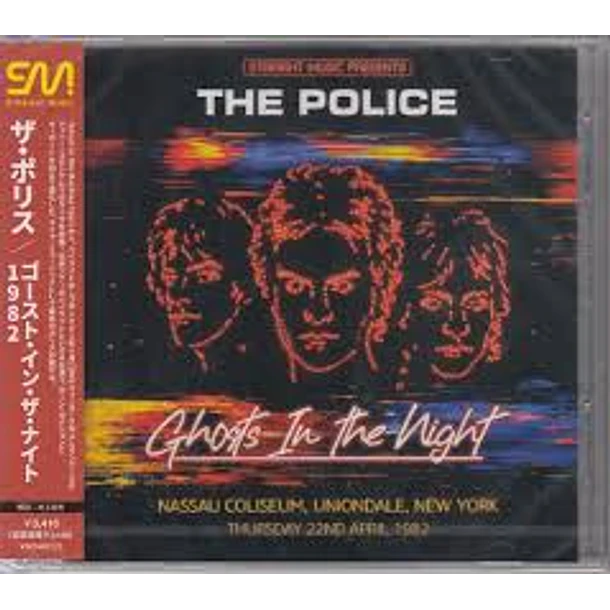 The Police - Ghosts In The Machine - Nassau Coliseum, Uniondale, New York 1982 - 2 CDs - Bootleg (Silver) - Hecho En Taiwán - Nuevo Y Sellado 