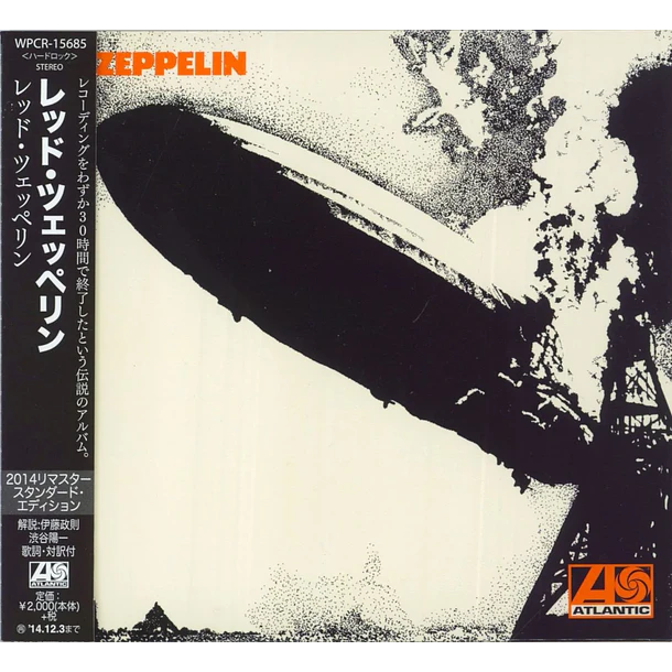 Led Zeppelin – Led Zeppelin - CD - Digisleeve - Hecho En Japón - Nuevo Y Sellado 1