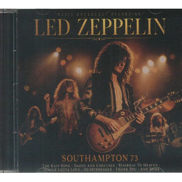 Led Zeppelin – Southhampton 73 - CD - Bootleg (Silver) - Nuevo Y Sellado 1