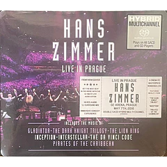 Hans Zimmer ‎– Live In Prague - SACD Super Audio CD Doble - Nuevo Y Sellado