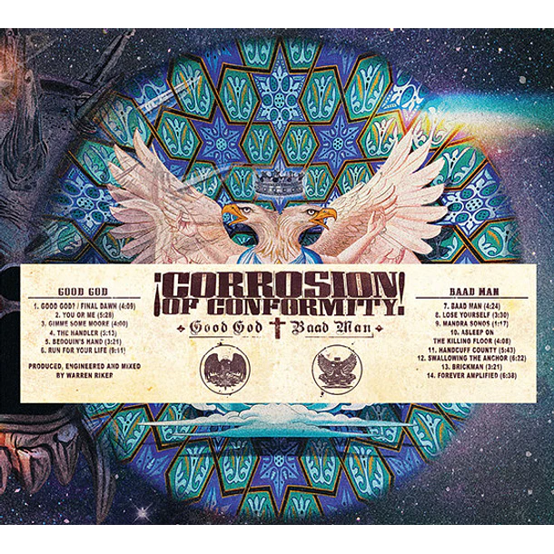 Corrosion Of Conformity – Good God / Baad Man - CD - Digipack - Nuclear Blast Records - Nuevo Y Sellado 1