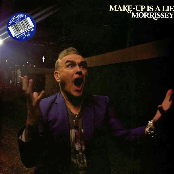 Morrissey – Make-Up Is A Lie - LP Vinilo - Color Azul - Hecho En Canadá - Nuevo Y Sellado 1