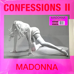 Madonna – Confessions II - LP Vinilo - Color Trasluciente Rojo - Edición Limitada - Hecho En Canadá - Nuevo Y Sellado
