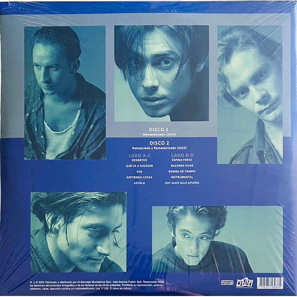 La Ley ‎– Desiertos - 2 LPs Vinilo - Nuevo Y Sellado 2