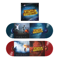 Red Hot Chili Peppers – Stadium Arcadium - Box Set - 4 LPs Vinilo - Sea Blue/Ruby Red Marble - Limited Edition - 20th Anniversary - Hecho En Canadá - Nuevo Y Sellado