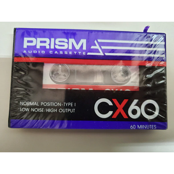 Cassette Virgen Prism - CX60 - 60 Minutos - Nuevo Y Sellado 