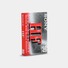 Cassette Virgen - Sony HF - 90 Minutos - Nuevo Y Sellado