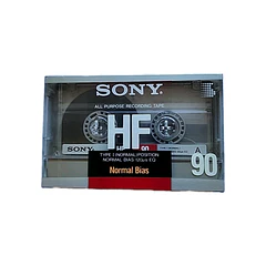 Cassette Virgen - HF - 90 Minutos - Nuevo Y Sellado