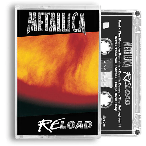 Metallica – Reload - Cassette - Hecho En U.S.A. - Nuevo Y Sellado 