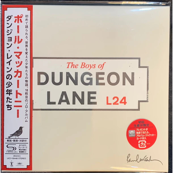 Paul McCartney – The Boys Of Dungeon Lane - SHM CD - CD - Mini LP Hecho En Japón - Nuevo Y Sellado 