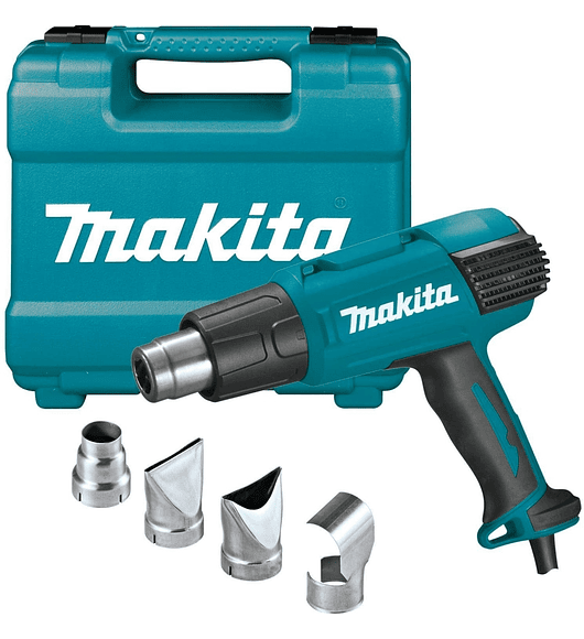 Pistola de Aire Caliente Makita HG6530VK 2.000 W Con Boquillas