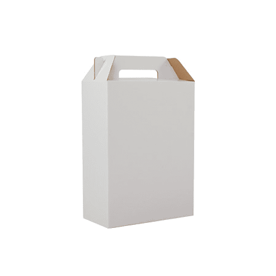 Caja autoarmable con asas, 26x35x13 cm