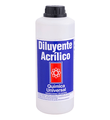 Diluyente acrílico 1 lt.