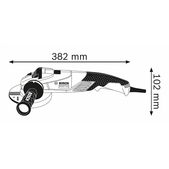 Esmeril angular GWS 18-125 PL Professional Bosch
