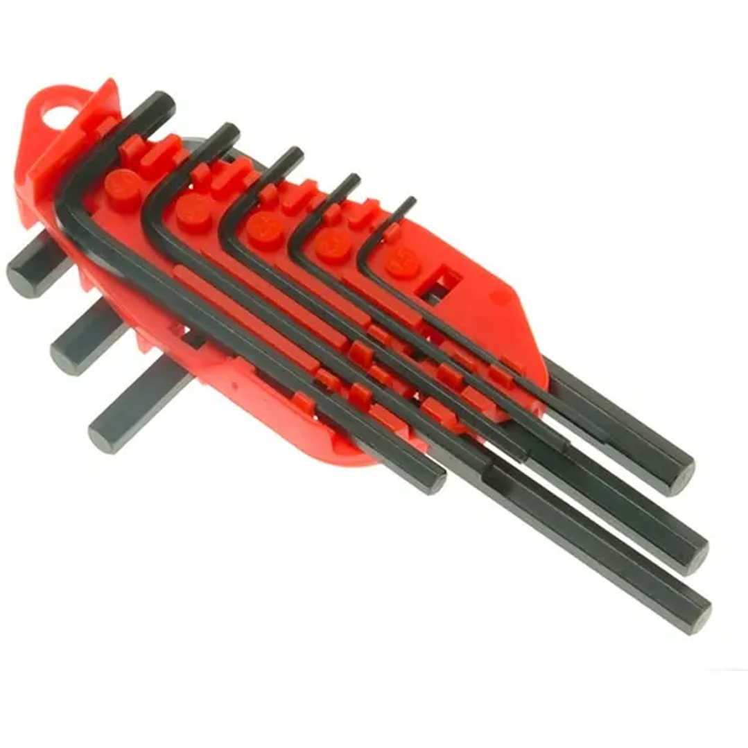 JGO. LLAVES ALLEN 8 PZAS. 1.5-6.0 MM. 1