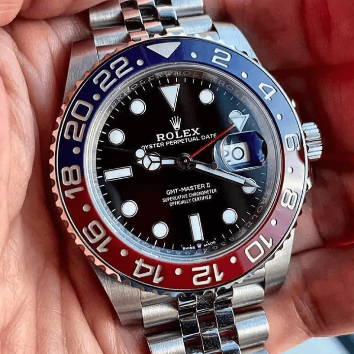 GMT Master II red blue 14