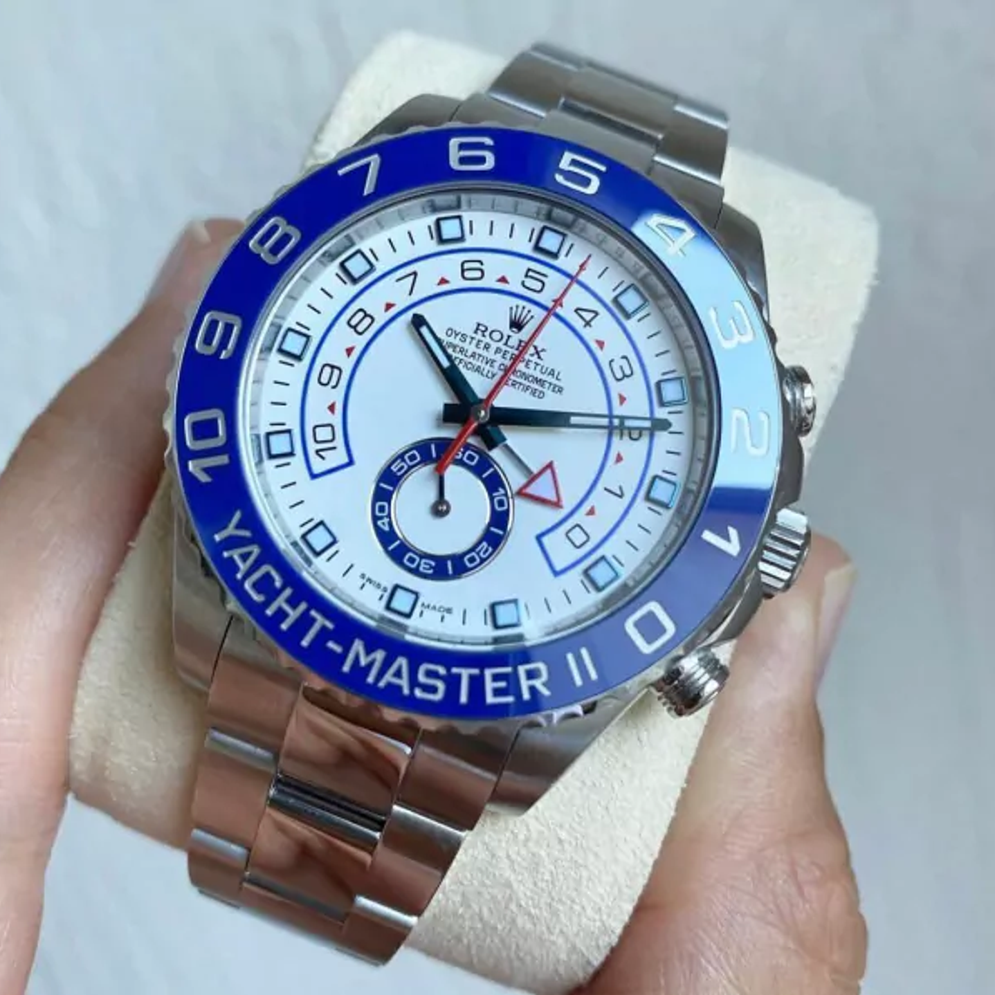 Yacht Master II blue silver 2