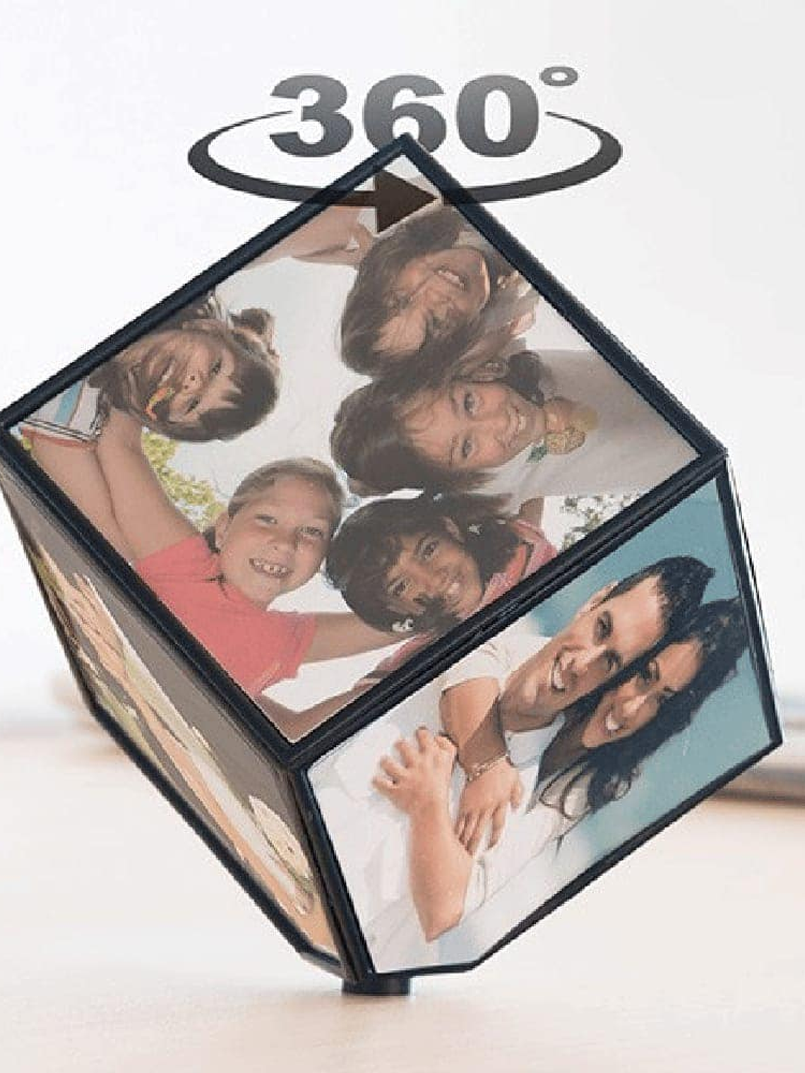 cubo giratorio porta fotos 1