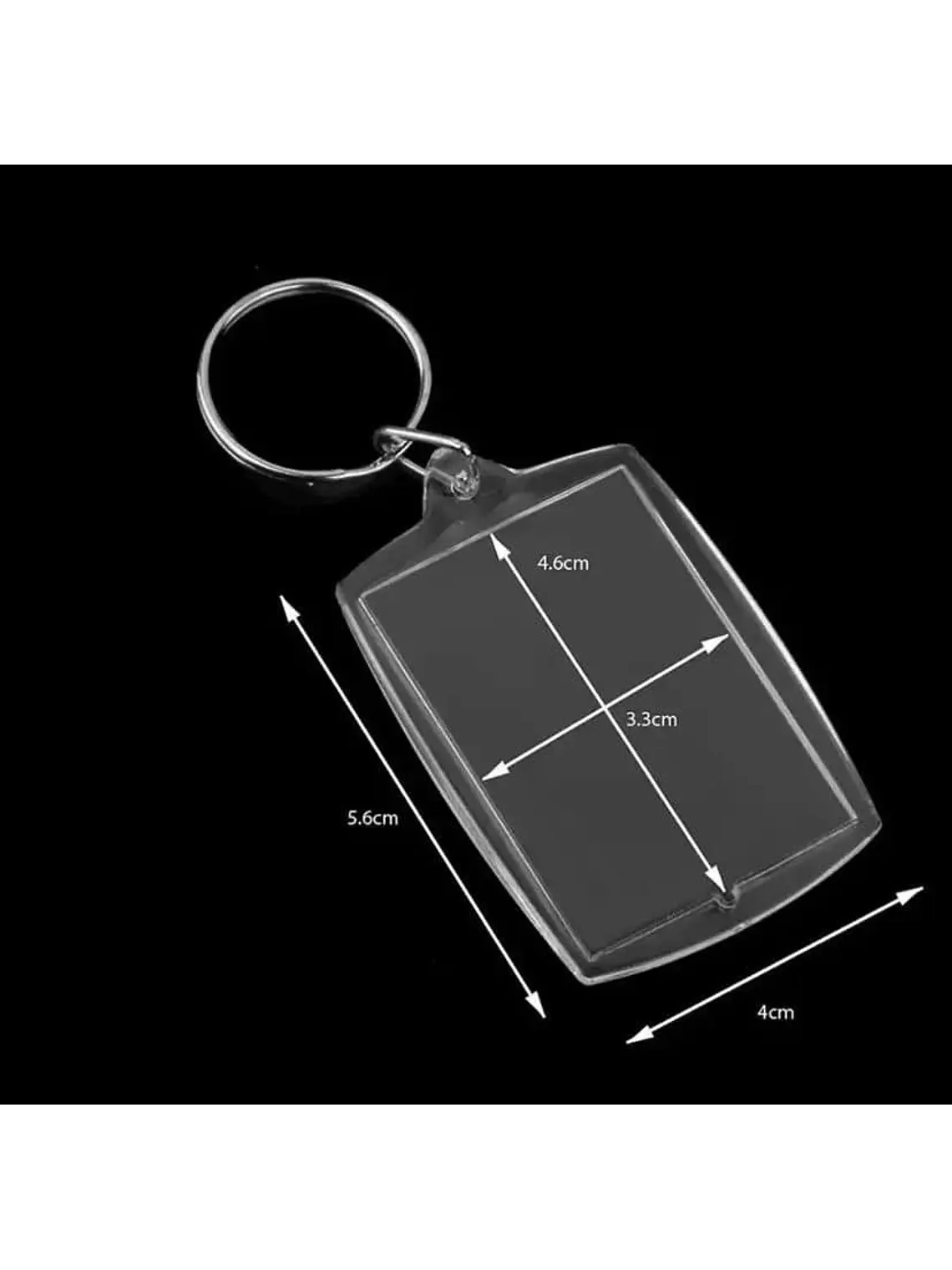 LLavero porta foto Rectangular 2