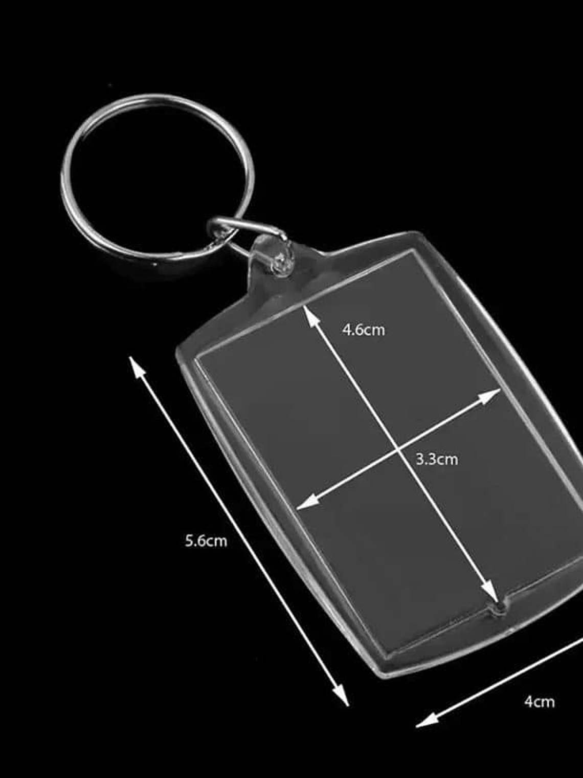 LLavero porta foto Rectangular 2