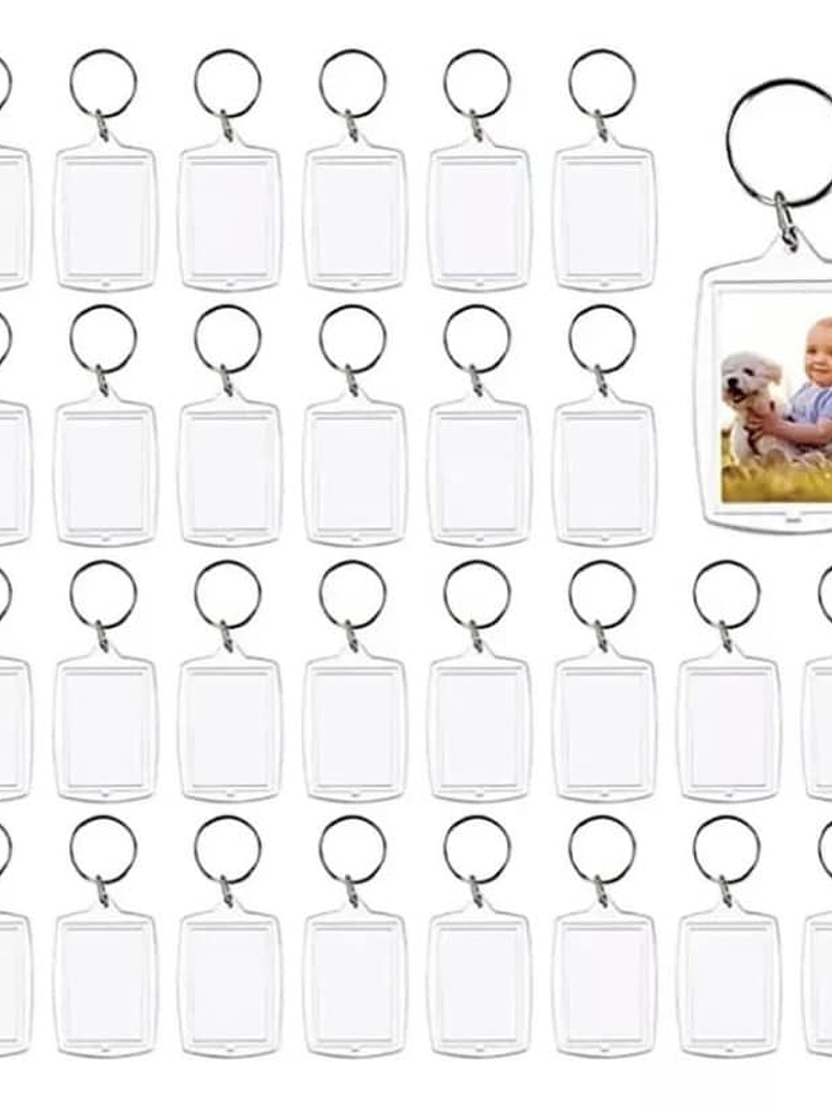 LLavero porta foto Rectangular 1