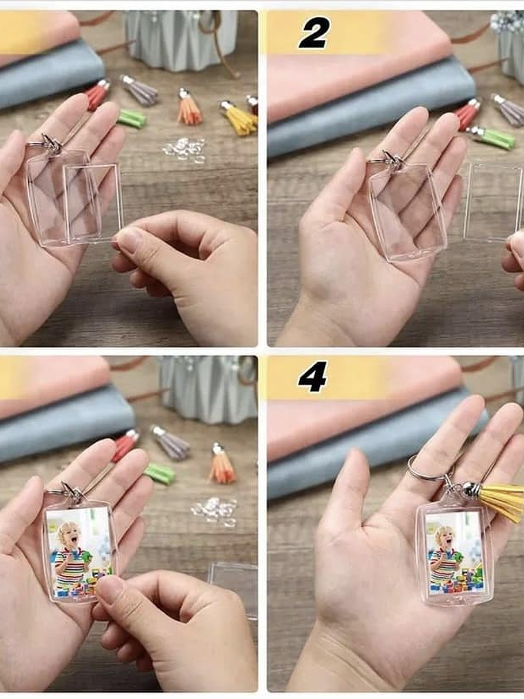 LLavero porta foto Circulo 3