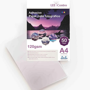 papel fotográfico Adhesivo matte 