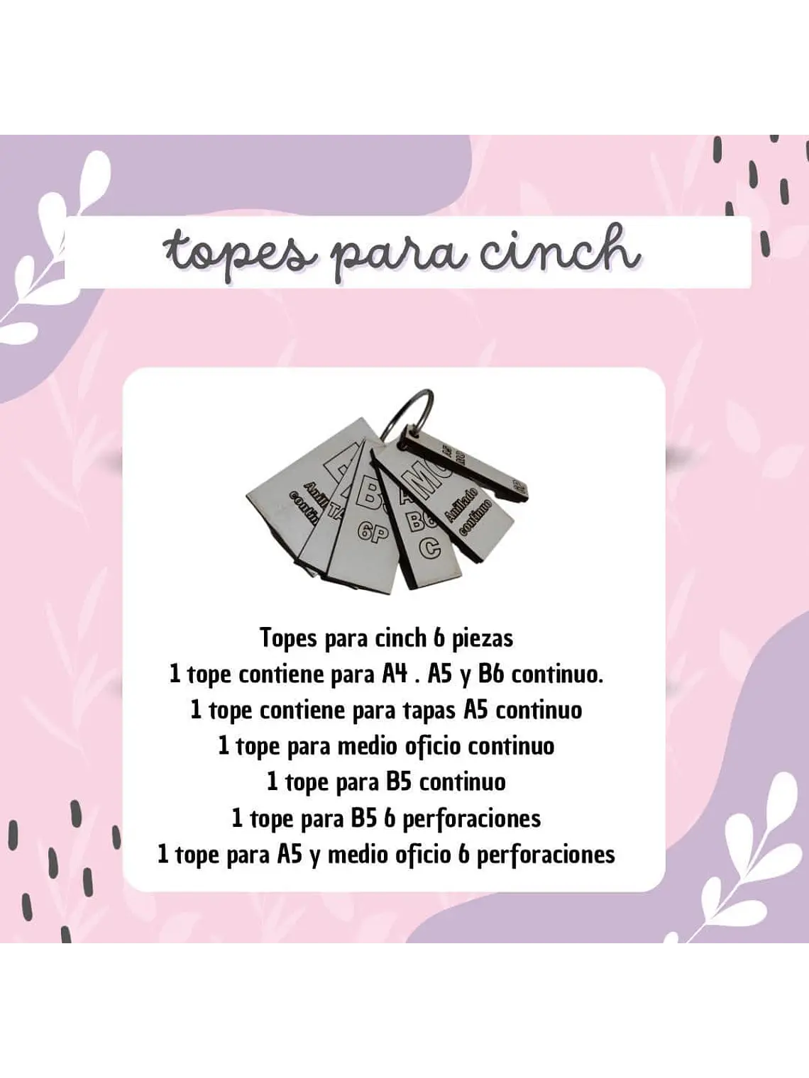 topes para cinch  1