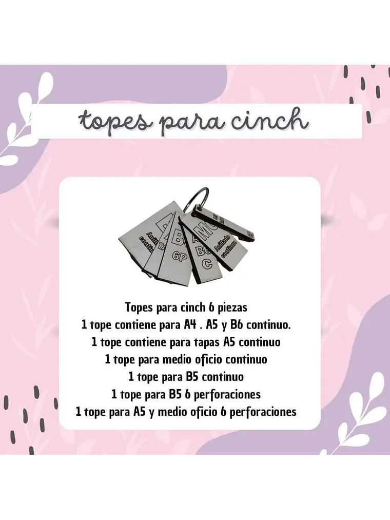 topes para cinch  1