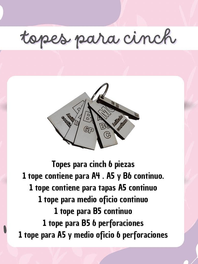 topes para cinch  1