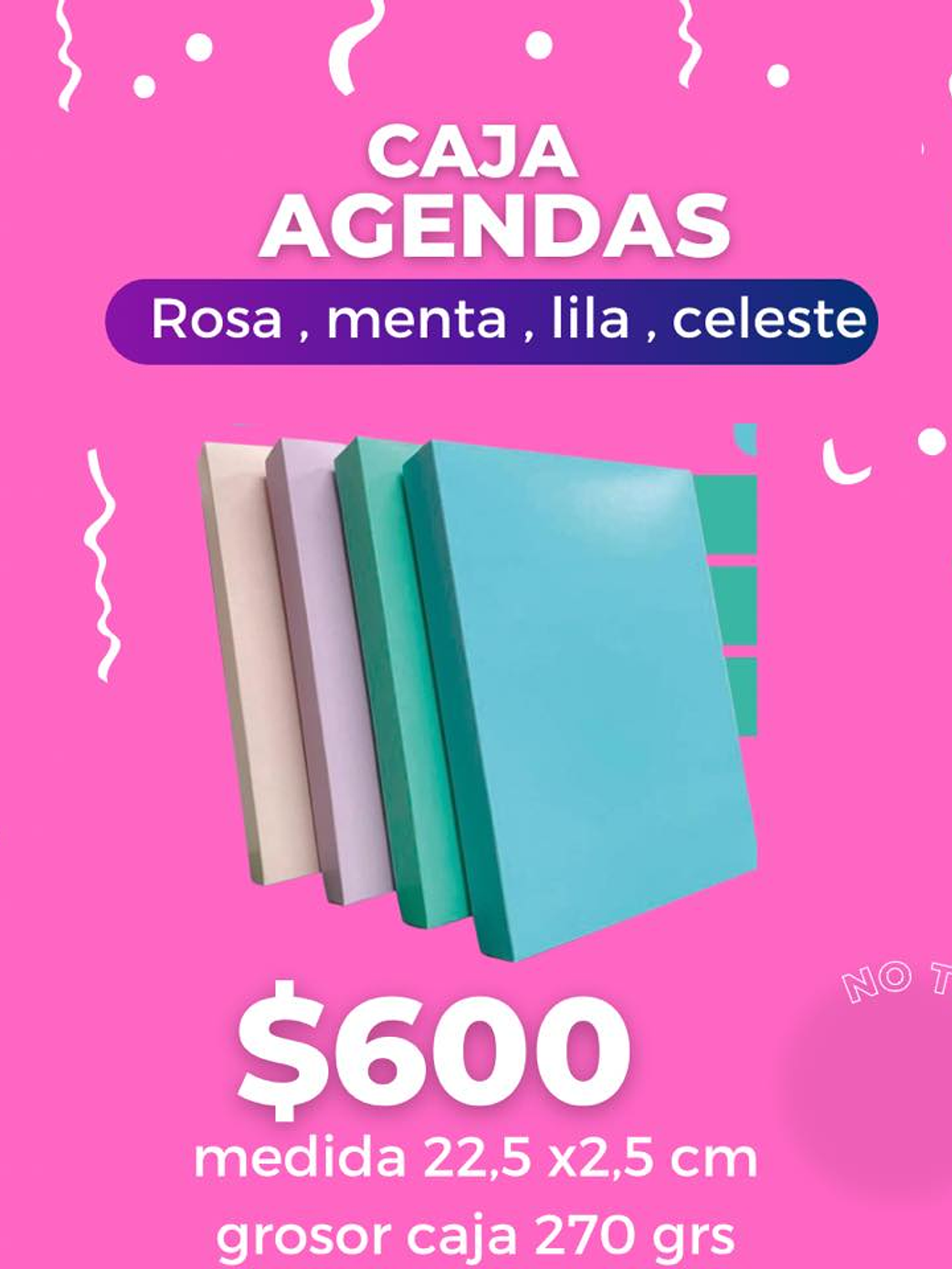 caja para agendas  1