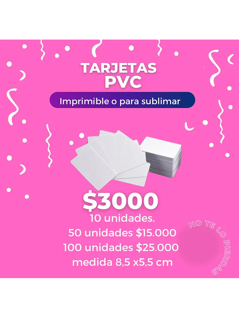 tarjetas pvc  1