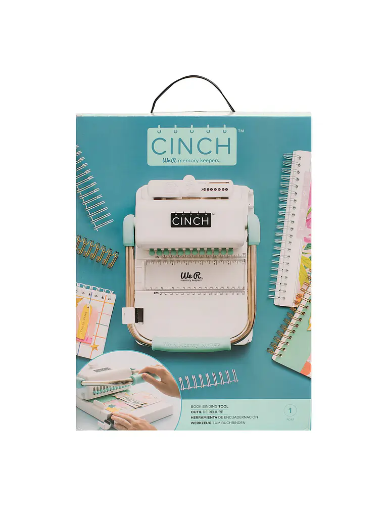 Encuadernadora The cinch redonda + insumos 1