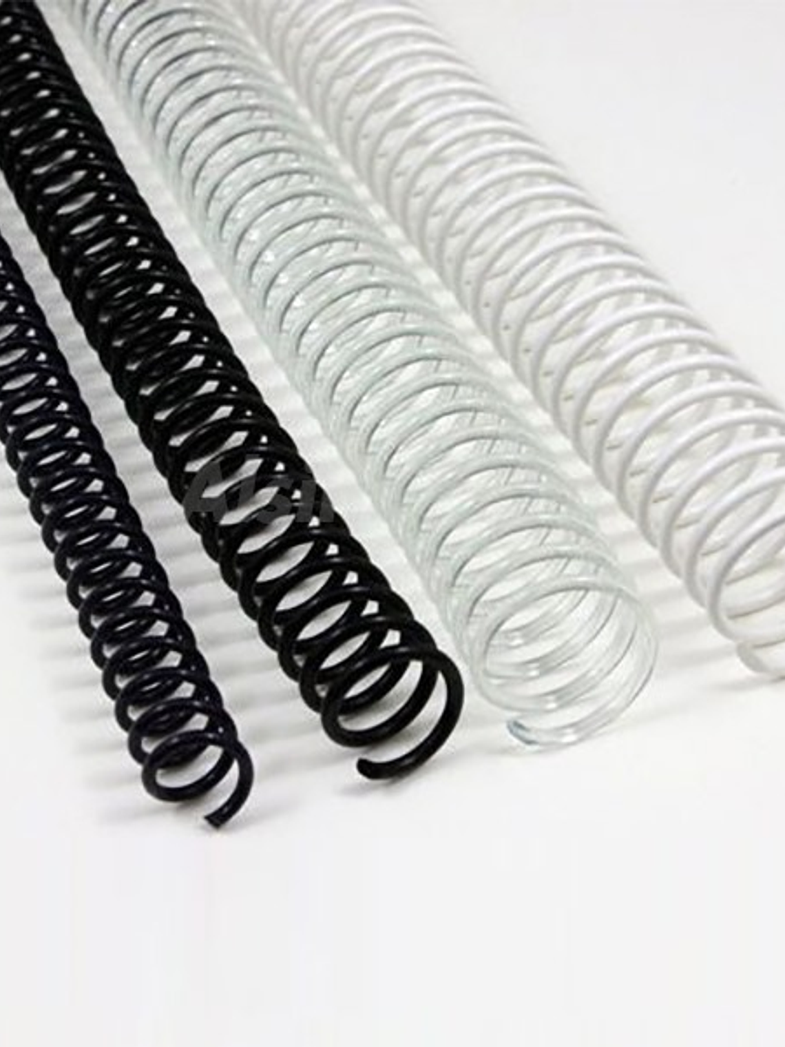 Espiral plastico Negro 2