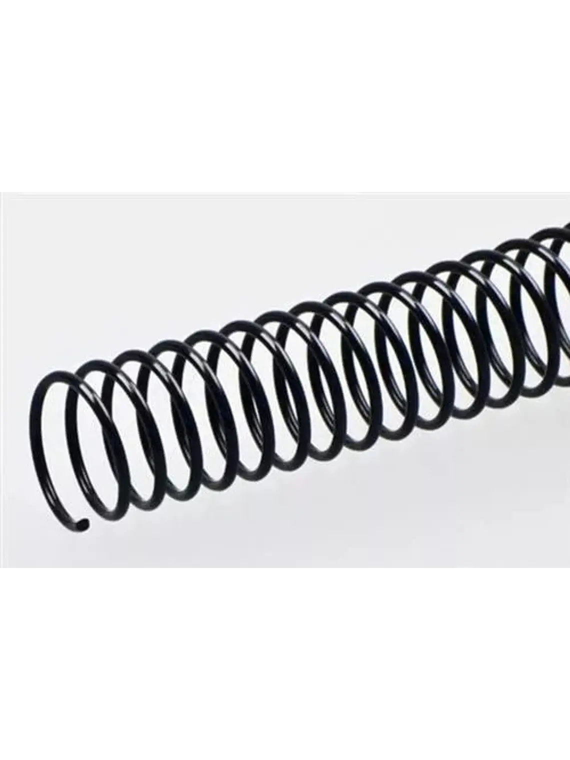 Espiral plastico Transparente  1
