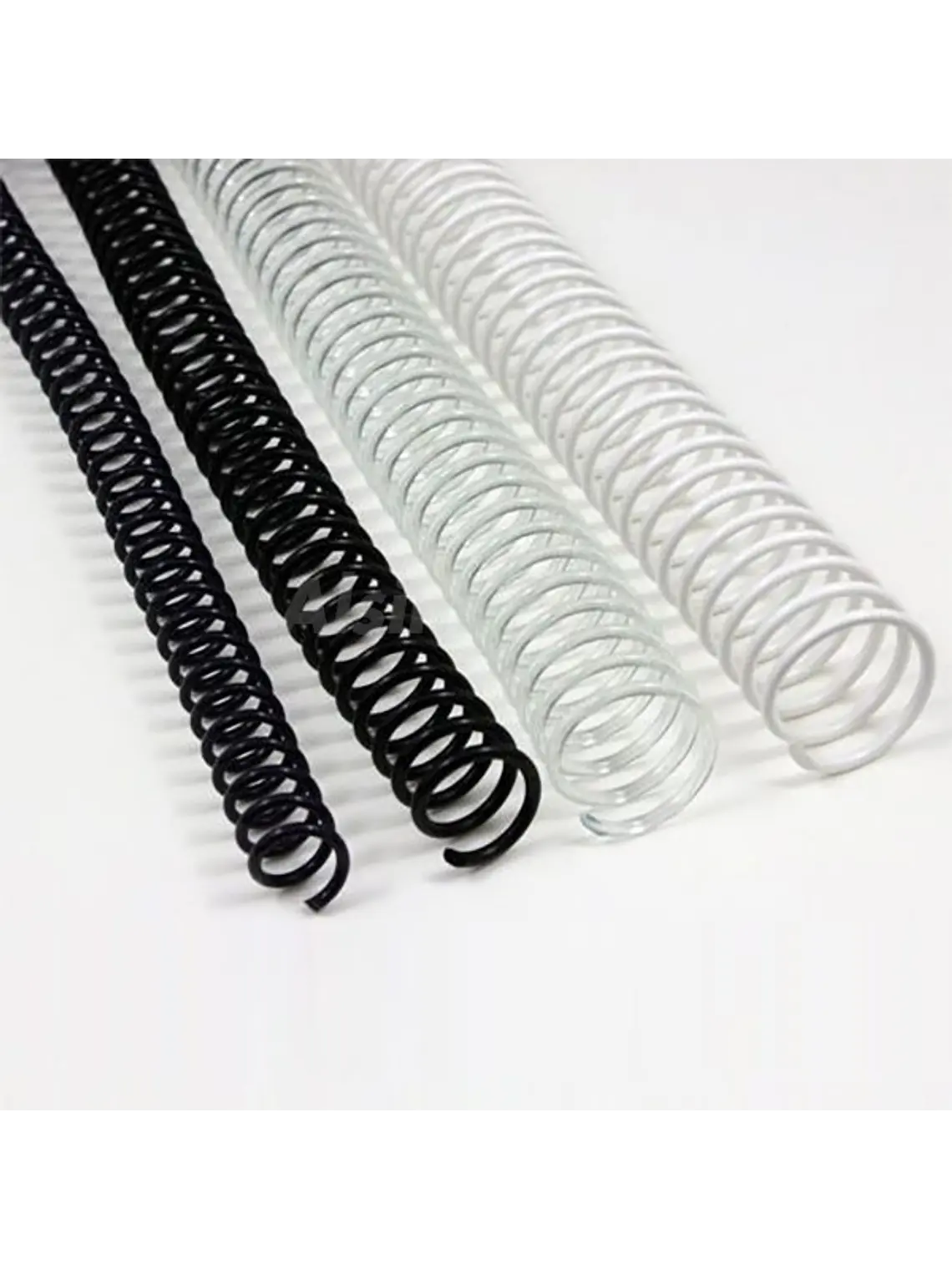 Espiral plastico Transparente  2